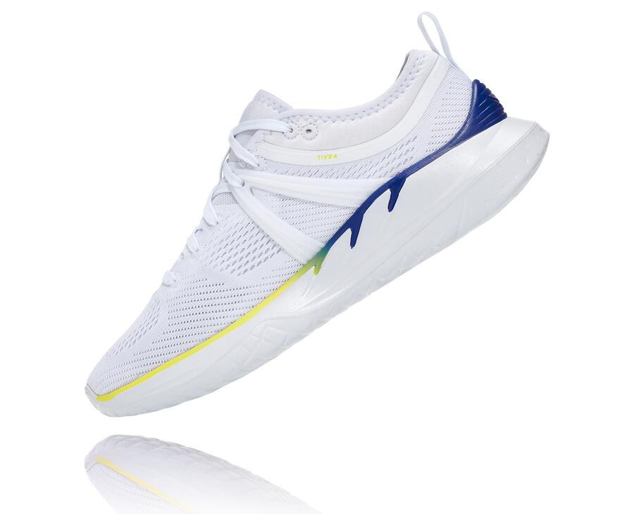 Hoka One One Koşu Ayakkabısı Kadın Beyaz - Tivra - ER8163724